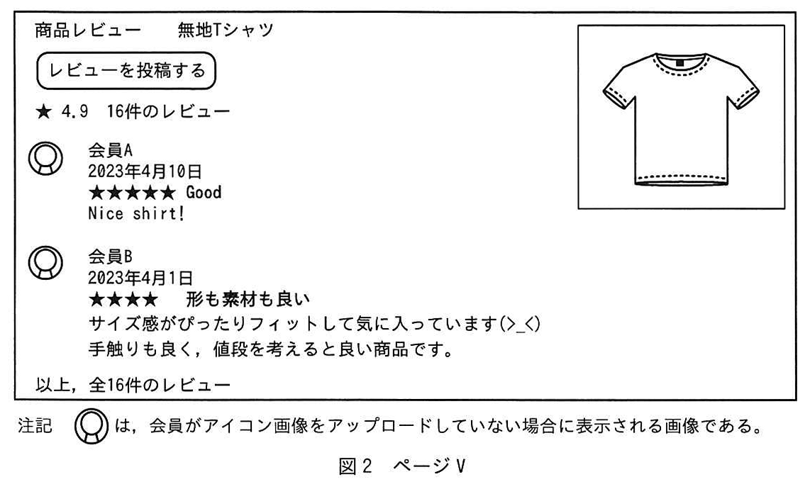 図2 ページV